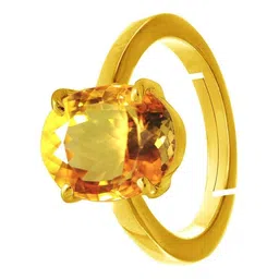 RRVGEM 11.00 RATTI Citrine Sunela GemStone Oval Cut Ring image 5