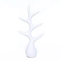 Cortina White Ceramic Figurine Showpiece-image-20