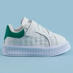 Babyoye Velcro Closure Casual Shoes - White image 4