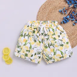 Here&Now X Denikid Infant Girls Printed Pure Cotton Shorts-picture-29