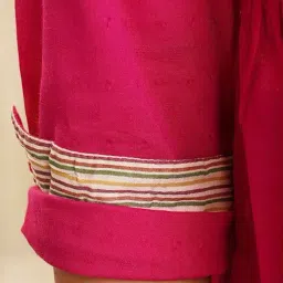 Jaypore Women Pink Regular Fit Tunic image 5