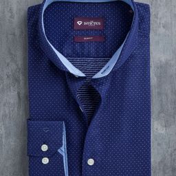 INVICTUS Blue Slim Fit Casual Shirt-picture-22
