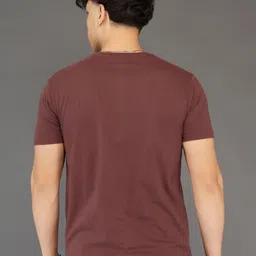 BRAWNY BATTLER Men Typography Printed Round Neck Cotton T-shirt image 5
