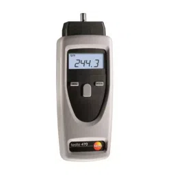 Testo Digital Tachometer 1 to 99999 RPM (Optical), 0.1 to 19999 RPM (Mechanical) Range, Testo 470-image-86