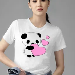 kintu parantu Women Graphic Printed Regular Fit T-shirt-picture-36