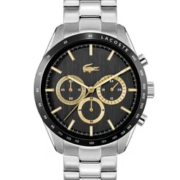 Lacoste Men Boston Stainless Steel Bracelet Style Analogue Chronograph Watch 2011272-image-20