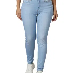 Being Human Blue Skinny Fit Mid Rise Jeans-image-13