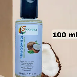 Elecsera Cold Pressed Coconut Oil For Skin & Hair - 100 ml-picture-20