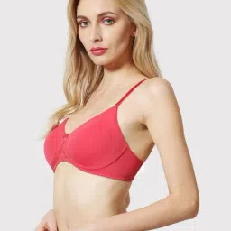 Van Heusen Comfort Fit Anti Bacterial Non Padded Shaper Bra - Coral image 3