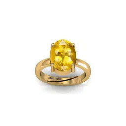 RAVIOUR LIFESTYLE Gold-Plated & Yellow Copper Pearls Finger Ring-image-23