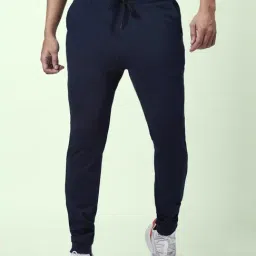 Ajile by Pantaloons Navy Cotton Slim Fit Joggers-picture-28