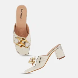 Rubeezz Women Block Heel Sandals image 4