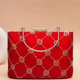 ARTKLIM Embroidered Box Clutch-picture-29