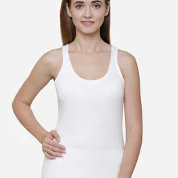 DYCA Women Off White Solid Thermal Top-picture-13