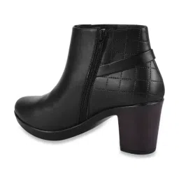 Shoetopia Women's Black Casual Boots image 5