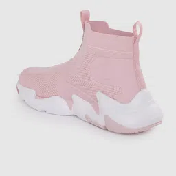 Champion Women Woven Design Mid-Top Sneakers image 3