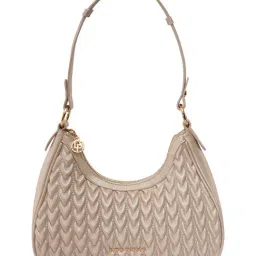 Lino Perros Pearl Quilted Medium Hobo Shoulder Bag-image-31