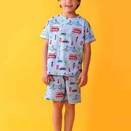 YK Boys Conversational Print Night suit-picture-18
