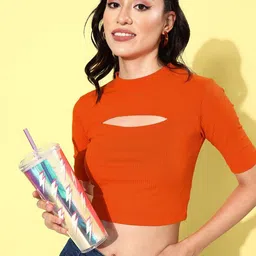 ANVI Be Yourself Crop Top image 1