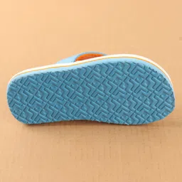 Cute Walk by Babyhug Disney Slip On Flip Flops with Mickey Mouse Print - Light Blue image 5