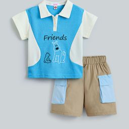 Hopscotch Girls Multi Polyester Printed Clothing Set-picture-3