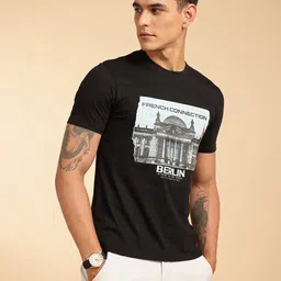 French Connection Graphic Printed T-shirt image 3