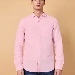 Wrangler Pink Regular Fit Shirt-picture-32