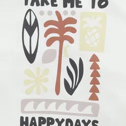 Happy Faces Kids Boys Printed Pure Cotton T-Shirt image 4