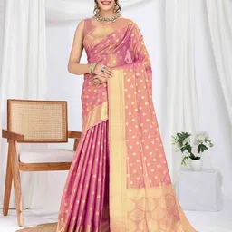 Ishin Woven Design Zari Tissue Saree-picture-26