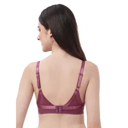 Soie Wine Full Coverage T-Shirt Bra image 2