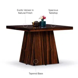 Durian Belmont Brown Engineered Wood End Table image 2