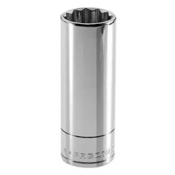 Facom 3/8 in Drive 10mm Long Socket, 12 point, 55 mm Overall Length, J.10LA-picture-19