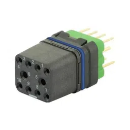 SOURIAU-SUNBANK / EATON RECTANGULAR MODULE, RCPT, 10POS, 3ROW, 8MQ2M9910UNE-picture-14