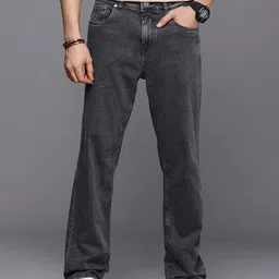 Ducati x Scrambler Men Straight Fit Heavy Fade Stretchable Jeans-picture-24
