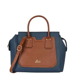 Lavie Cassie Navy Solid Medium Handbag-picture-27
