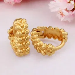 SHREE KRISHNA SHOPPING Gold-Plated Brass Earrings image 1