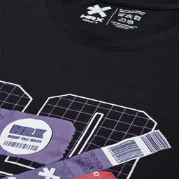HRX by Hrithik Roshan Men Printed Lifestyle T-shirt image 2