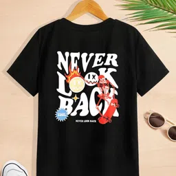 Dagcros Boys Printed Drop-Shoulder Sleeves T-shirt-picture-31