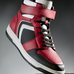 Bewakoof Men Colourblocked PU High-Top Sneakers-picture-0