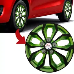 Auto Pearl R12 Press Type With Retention Ring PTA117 Wheel Cover for Universal for Car Universal for Car 41.6 cm image 2