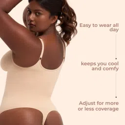 Underneat Women Seamless Stretchable Full Body Shaper image 3