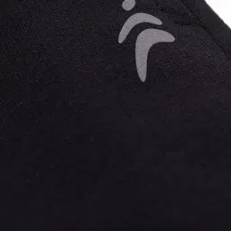 Pine Active Knit Full Length Super Stretch Solid Coloured Track Pant - Black image 4