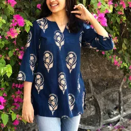 ROOM 19 Print Ethnic Top image 2