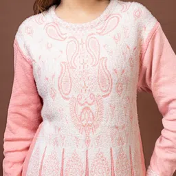 TYSORT Women Ethnic Motifs Printed A-Line Kurta with Trouser image 4