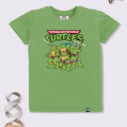 YK X Minute Mirth Boys Pack of 2 Printed Round Neck T-shirts image 3