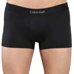 Calvin Klein Casper Blue Regular Fit Logo Printed Trunks-image-18
