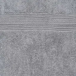fabindia home Fabindia Sancha Grey Cotton 500 GSM Towel Set - Set of 2 image 3