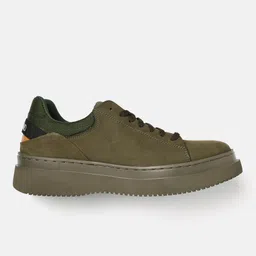 Woodland Men Leather Sneakers image 3