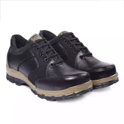 Rich Field Steel Toe Safety Shoe Genuine Leather Low Ankle Size UK 6 Black, SGS1131BK-picture-15