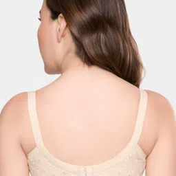 Trylo Women Everyday Self Design Floral  Full Coverage Non Padded Bra image 3